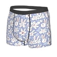 thumbnail image 2 of Wukai Rabbit And Floral Print Men’s Underwear Breathable Boxer Briefs,&nbsp;Moisture Wicking & Breathable-Large, 2 of 7