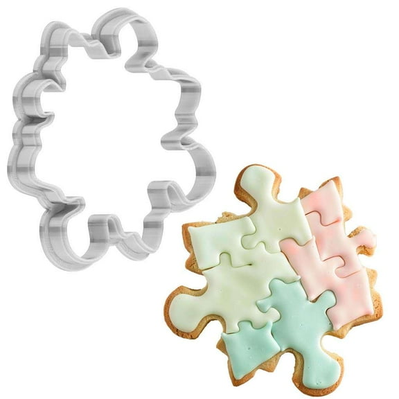 Puzzle Cookie Cutter 4 Inch Made in USA by WONDERTORY