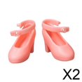 thumbnail image 1 of 2 Zapatos De Muñeca De Plástico Para Blythe Licca/Momoko/Azone, Accesorios De Vestir, Color Rosa, 1 of 9
