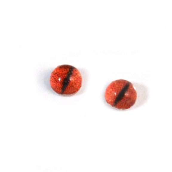 4mm Tiny Red Dragon Glass Eyes
