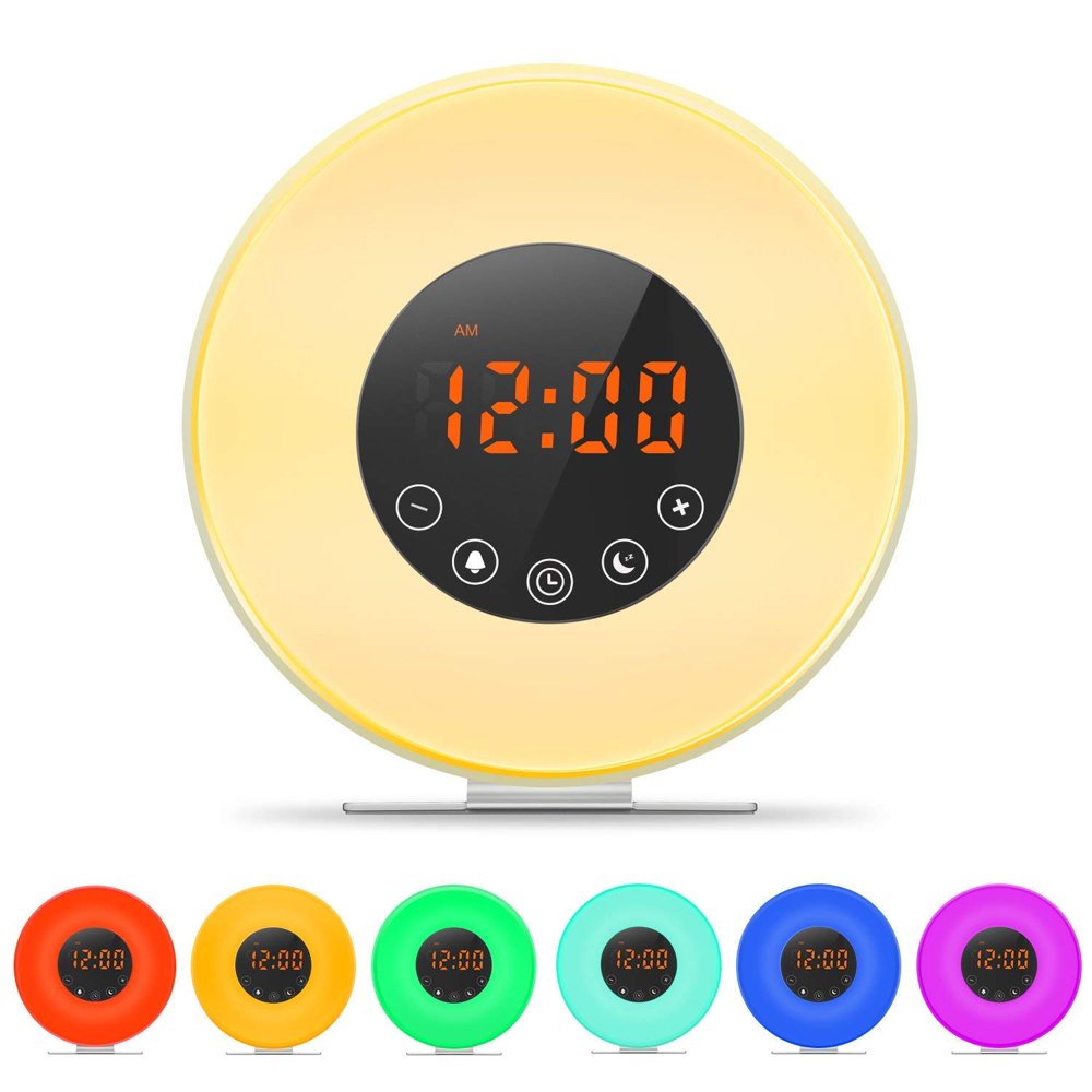 Wake Up Light Alarm Clock Lamp Alarm Clock Radio Sunrise Alarm Clock