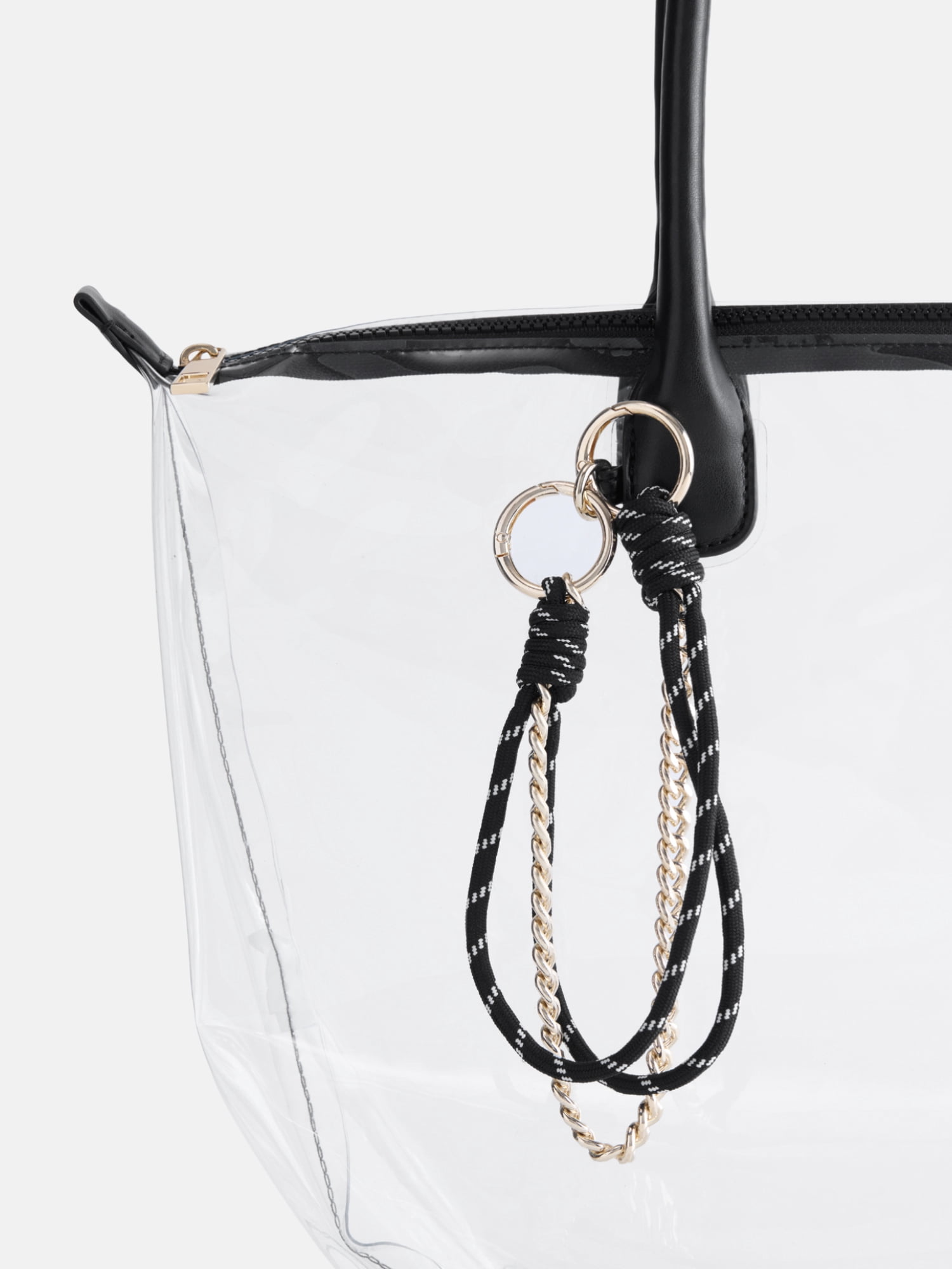 No Boundaries Game Day Swag Chain Charm for Bags, Black