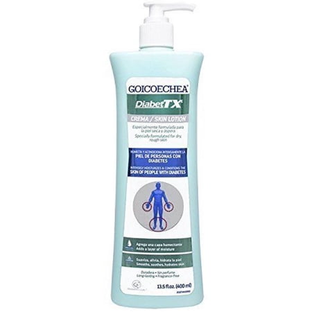 GOICOECHEA Diabet TX Body Lotion with Moisturizers (Including Soybean Oil, Per oxidized Corn Oil) Diabetes, 13.5 oz (Pack of 3)