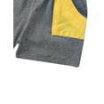 thumbnail image 4 of Sedceaty Boy's Summer Two Piece Set, Children's Dinosaur Printed Crew Neck T-shirt Shorts with Pocket for Toddlers, 4 of 9