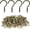 Bronze, variant on Minzimin Screw Hooks, 1 Inch Metal Screw in Cup Hooks, 30 Pcs