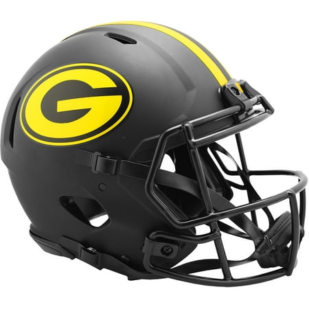 Riddell Green Bay Packers Eclipse Alternate Revolution Speed Authentic Football Helmet