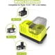 thumbnail image 3 of P117 18V Charger Reemplazo para Batería Ryobi 18V Charger, Estación de Charger Dual Compatible para Batería Ryobi 18V ONE+ Plus de Ion de Litio P100 P102 P103 P104 P105 P106 P107 P108, 3 of 7