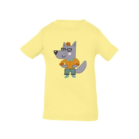 Hipster Wolf T-Shirt Infant -Image by Shutterstock,  24 Months