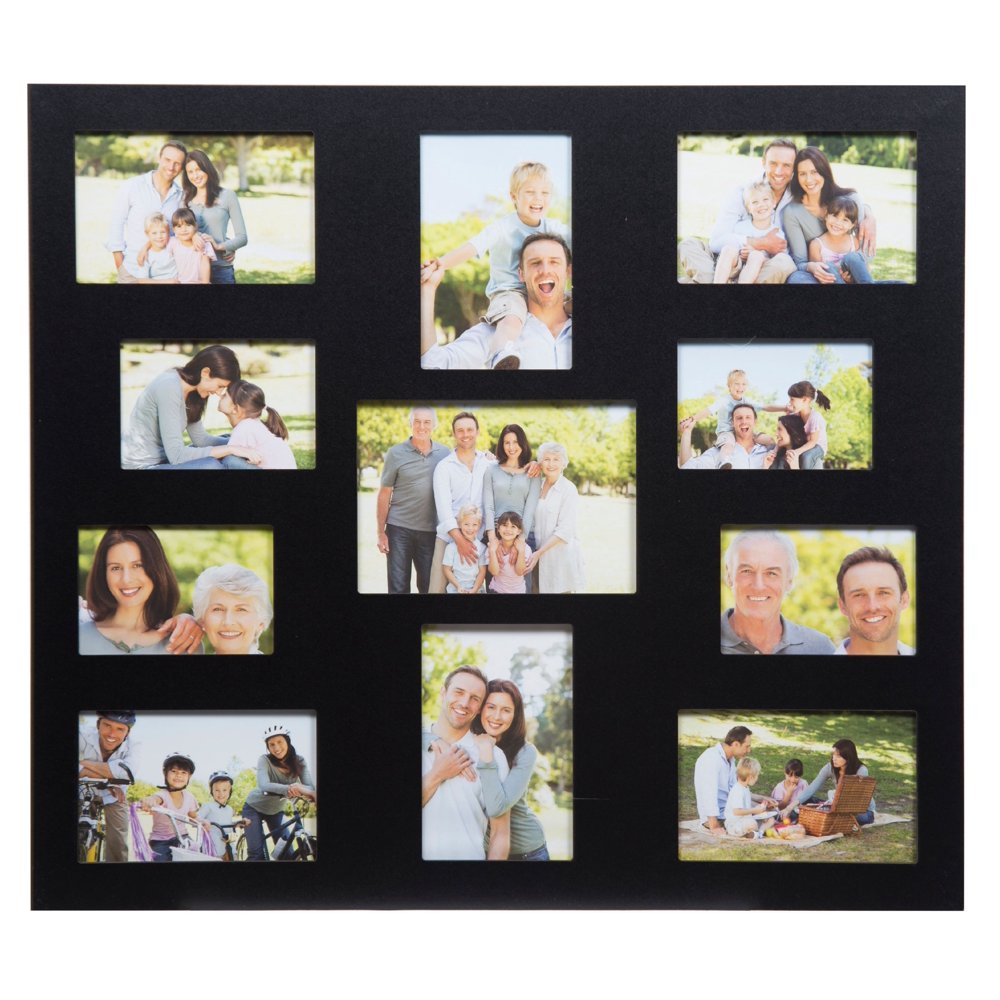 11 OPENING BLACK COLLAGE FRAME