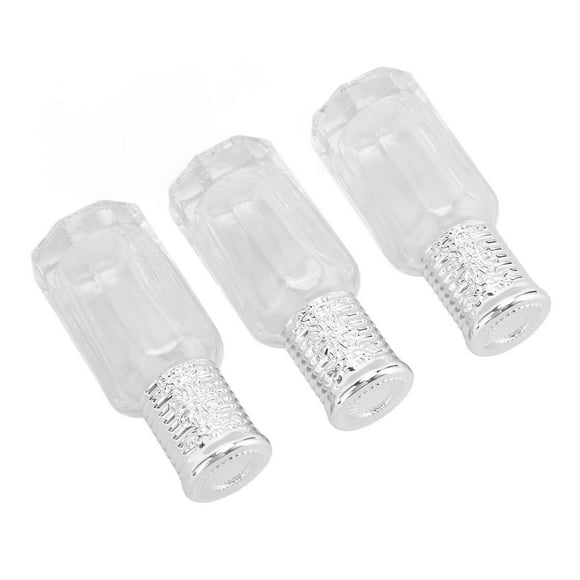 Refillable Perfume Mist Spray, Silver Cover 10ml Refillable Perfume Bottle For Colognes