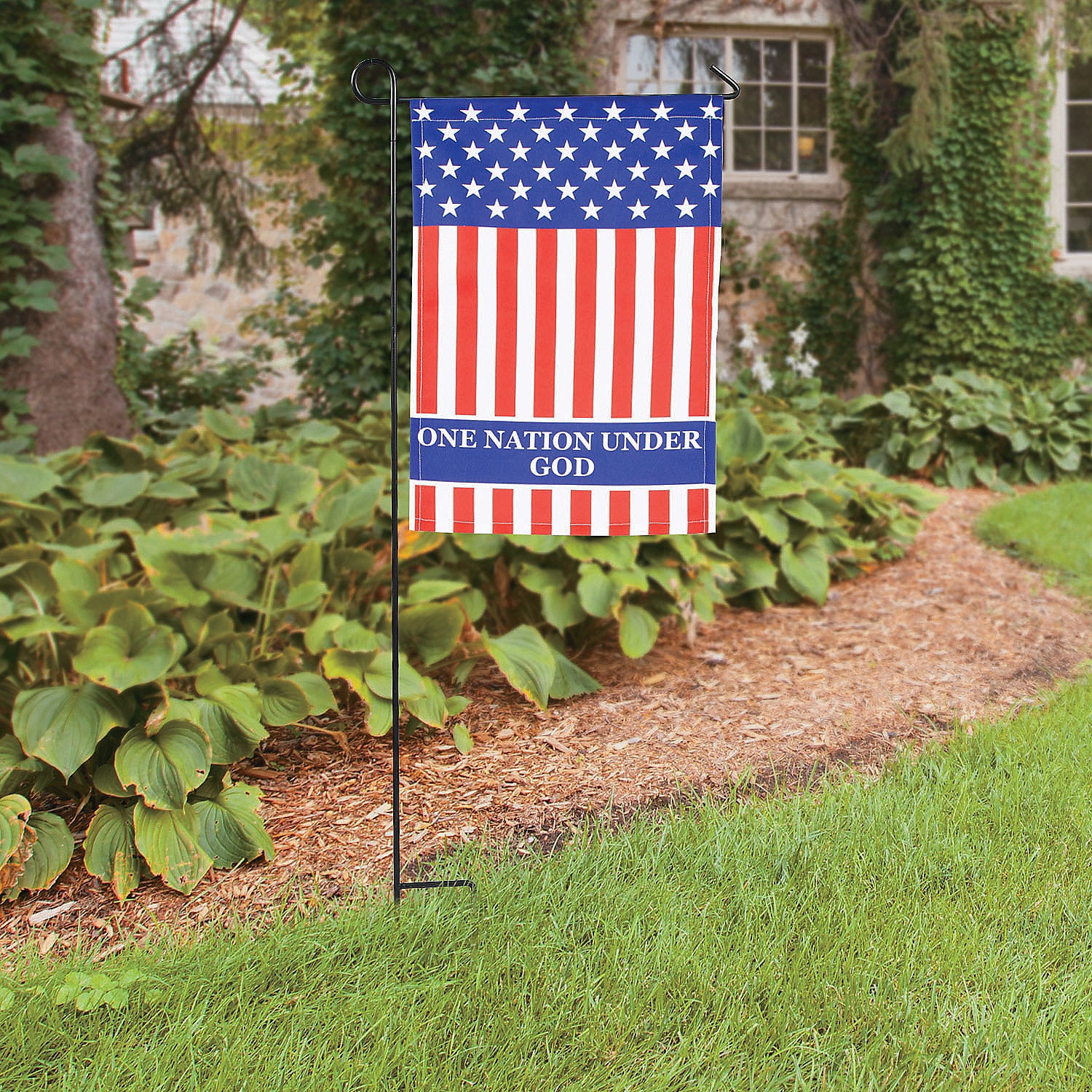 Religious Patriotic Garden Flag Home Decor 1 Piece