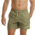 thumbnail image 1 of RIPT Essentials Shorts de Bain Homme Imprimé Feuille, 1 of 4