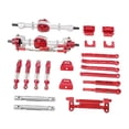 thumbnail image 2 of Yinanstore RC Car Accessory Driveshaft Modified Replaces Front and Rear Shock Absorbers Tie Rod Mount for 1:12 MN82 MN82Pro Modification red, 2 of 8