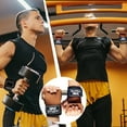 Wrist Straps For Weightlifting Workout Wrist Wraps With Double Leather