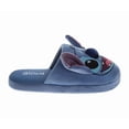 thumbnail image 2 of Disney Kids Lilo And Stitch Slippers for Girls, Stitch Plush House Shoes (Little Kids Big Kids  Womens Adult), Blue, Size: 11 12, 2 of 7