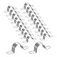 thumbnail image 1 of Uxcell 20-Pack Abrazaderas de Conducto, 1" Abrazadera de Tubo Rígido de Acero Inoxidable 304 M25 para Fontanería, 1 of 7