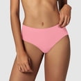 thumbnail image 2 of DHFJKG Period Swimwear Women Leakproof Bikini Bottoms Daily Wear Seamless High Waisted Solid Color Summer Comfortable Beachwear, 2 of 5