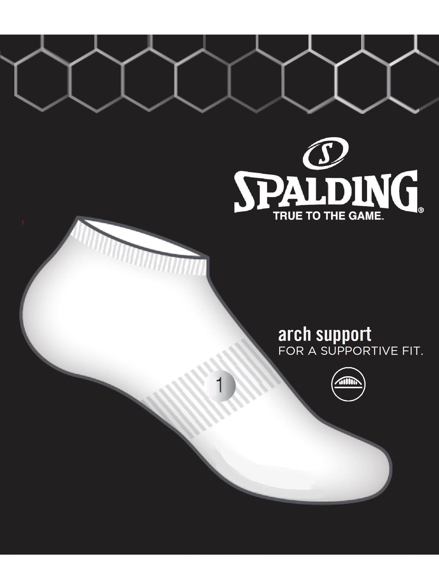 Spalding Men's No-Show Socks, 30-Pack, Multicolor photo 6