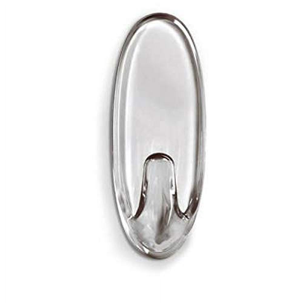 Command 17091CLR-AWES Window Hook, Outdoor, Foam Strip, Clear, Medium, 2-Pk. - Quantity 4