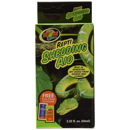 Repti Shedding Aid, 64 ml, Aids in removing dry sheds from snakes and lizards By Zoo