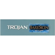 Trojan Sensitivity BareSkin Lubricated Premium Latex Condoms - 3 ct, Pack of 2