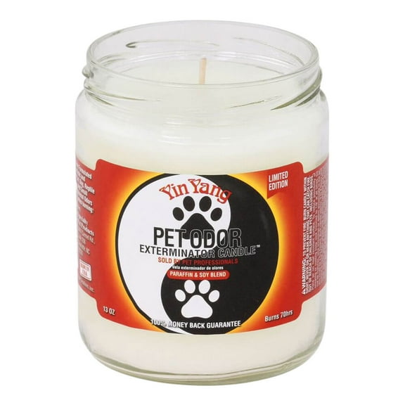 Pet Odor Exterminator Candle Yin Yang Jar 13oz