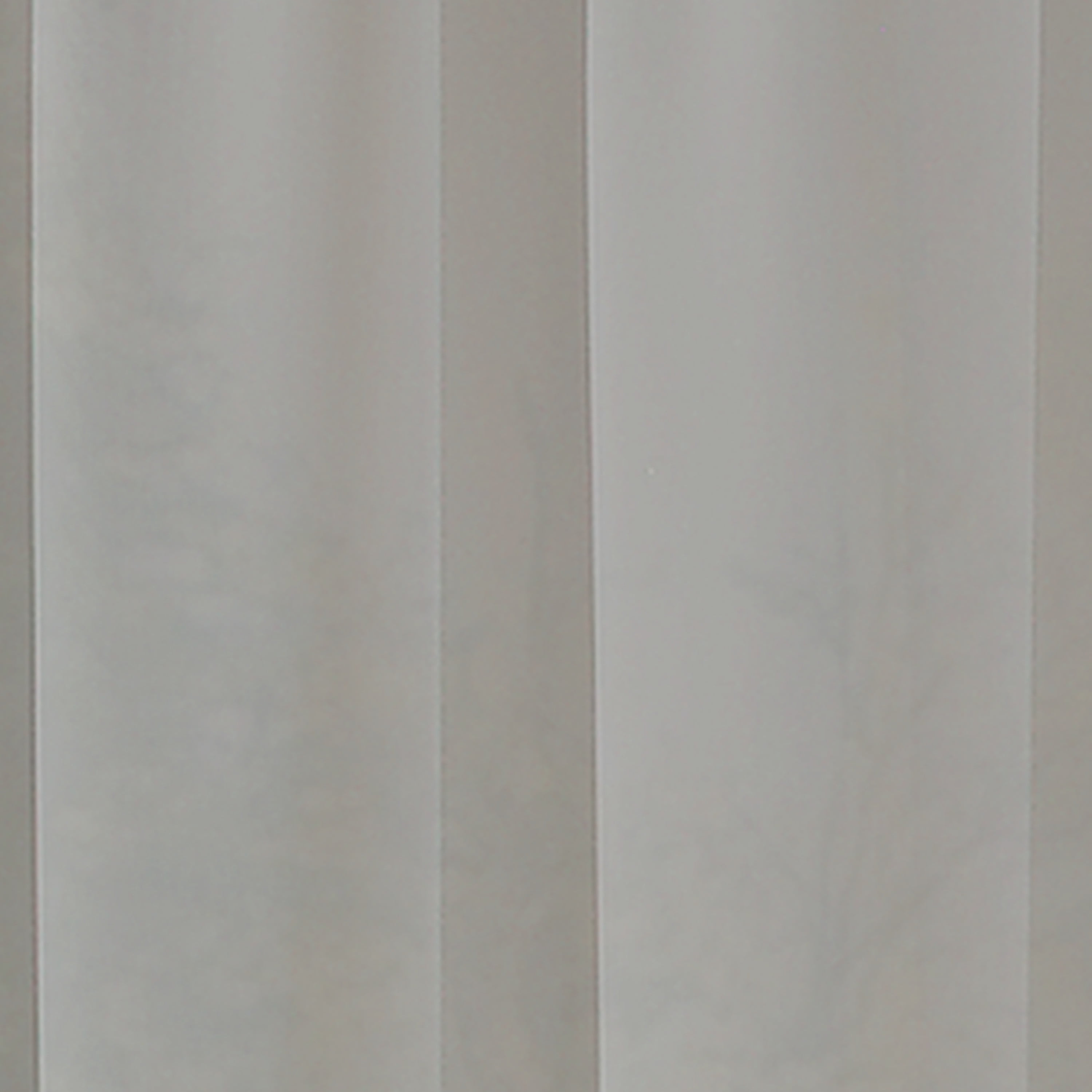 Curtainworks Soho Voile Indoor Polyester Sheer Poletop Single Panel, Silver, 59" x 132"