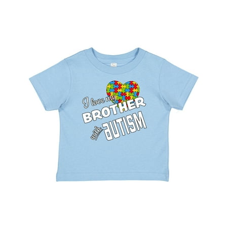 

Inktastic I Love My Brother with Autism Gift Baby Boy or Baby Girl T-Shirt