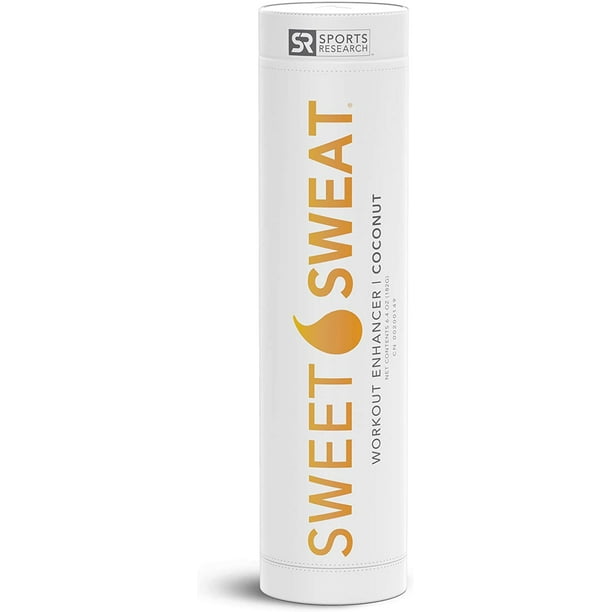 Barra de Gel Tópico Potenciador de Entrenamiento Sports Research 62112909713 Aroma a Coco Dulce Roll-on-Stick Blanco Sports Research 62112909713