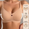 thumbnail image 6 of Stamzod Bras for Women No Underwire Seamless Jelly Bra Supportive Wireless Push Up Everyday Bras, 6 of 6