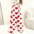 thumbnail image 5 of Aoiroe Women'S Comfy Pajama Cute Pj Pants Women Pants Heart Pajamas Women Womens Plus Size Pajamas Jogger Wide Leg Athletic Pants Fleece Pj Pants Wide Leg Pants Casual Pants For Women White XL, 5 of 8