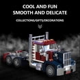 thumbnail image 2 of 268PCS American Truck Cab Building Blocks Set, Red and Blue Vehicle Model, Educational Construction Toy for Ages 14+, Perfect Gift for Birthday,Independence Day, Halloween, Christmas, 2 of 5