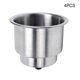 thumbnail image 5 of Portavasos universales Naiovety 4 Uds. para bebidas con drenaje acero inoxidable, 5 of 6