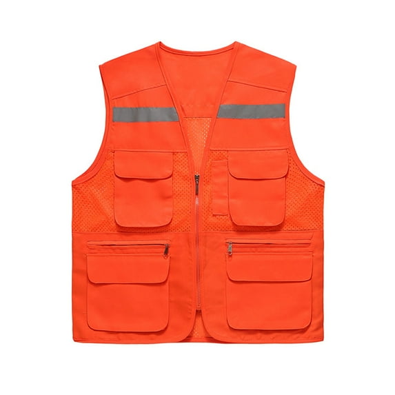 Wrcnote Women Jacket WorkWear High Visibility Vest Breathable Outdoor Multifunction Pockets Safety Vests Plain Vest