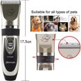 thumbnail image 5 of Professional Dog Cat Clipper Pet Clipper Professional Dog And Cat Clipper Ceramic Blades Rechargeable Wire With 4 Adaptable Combs, 5 of 5