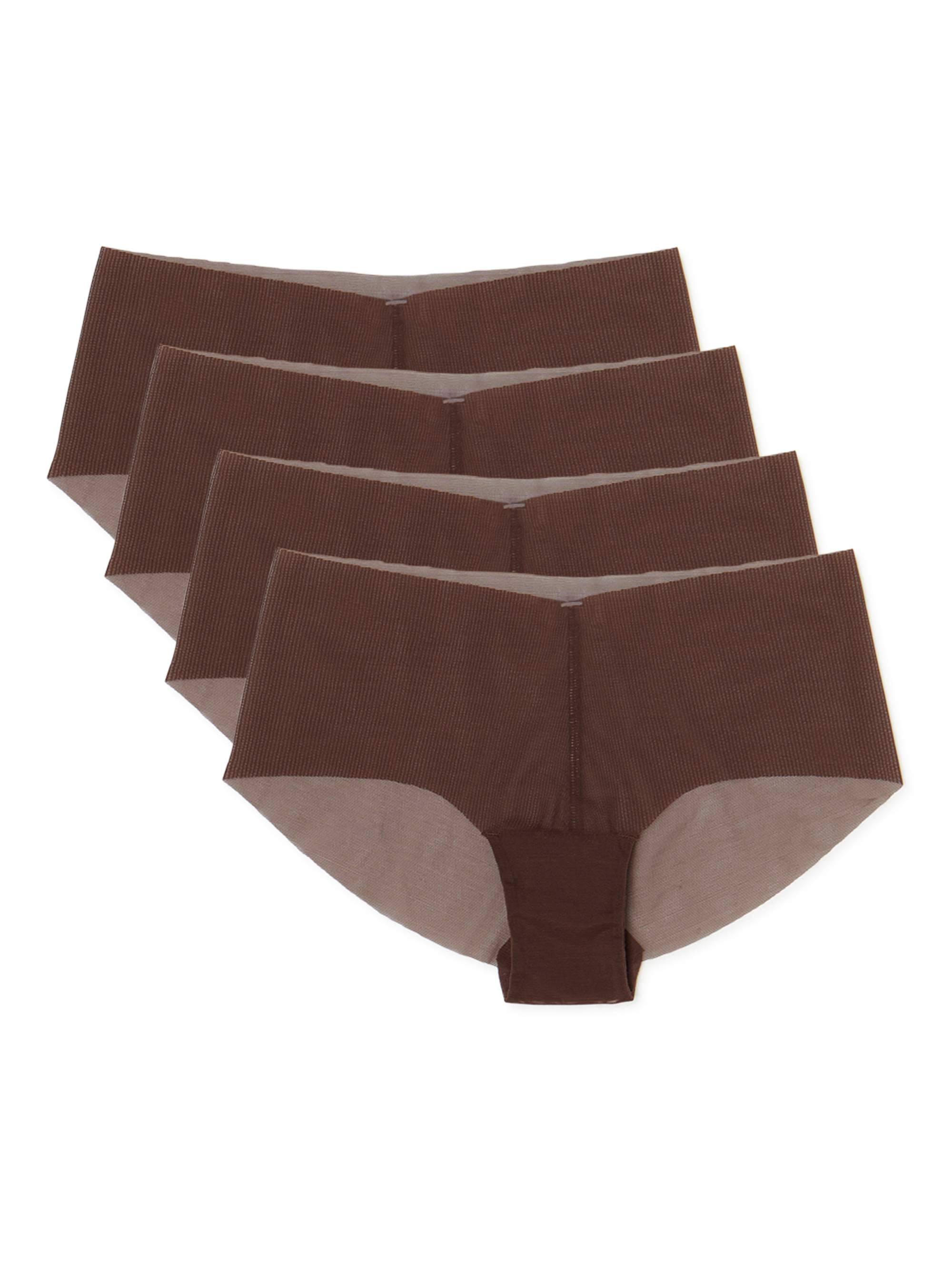 Women's Sheer Hipster Panties, 4Pack