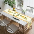 thumbnail image 4 of SOVCFOE 100% Linen 13.8x108 Inch(35x274 cm) Long Washable Reusable Table Runner for Fall/Autumn/Pumpkin/Thanksgiving Decoration, 4 of 5