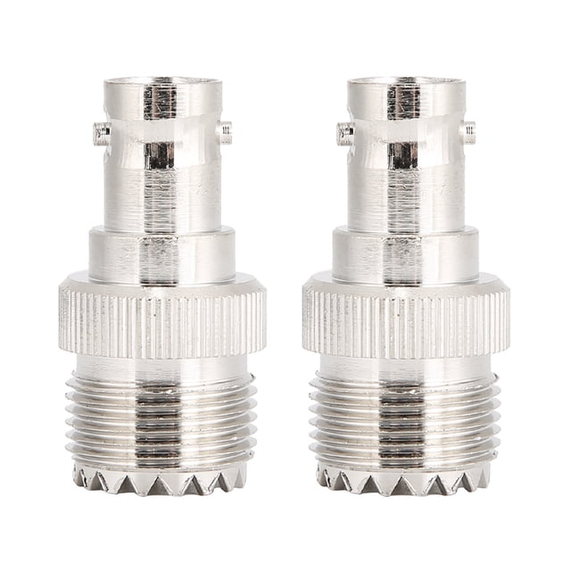 Concentric Adapter,2pcs UHF Female to Coaxial Adapter Coaxial Connector Professionally Tested