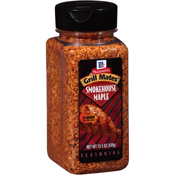 McCormick Grill Mates Smokehouse Maple Seasoning, 15.5 oz Shaker