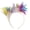 White, variant on WTXUE Headbands for Women, for Feathers Headwear Headband Women Wedding Fascinator Party Headband, 1# White