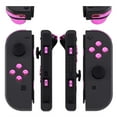 thumbnail image 2 of Chrome Pink ABXY Direction Keys SR SL L R ZR ZL Buttons w/Tools for Nintendo Switch/OLED Joycon, 2 of 9