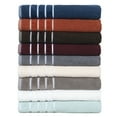 thumbnail image 4 of Lavish Home 6-Piece 100% Combed Cotton Bathroom Towels Set (Silver Gray), 4 of 4