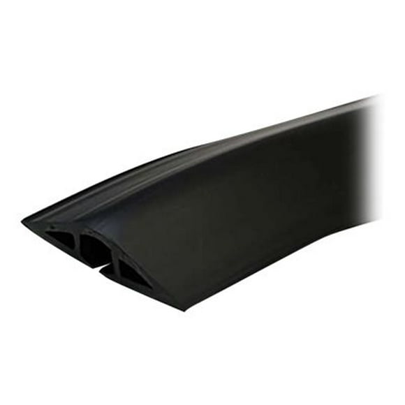 C2G 5ft Wiremold Corduct Overfloor Cord Protector - Black - Cable protector - 5 ft - black
