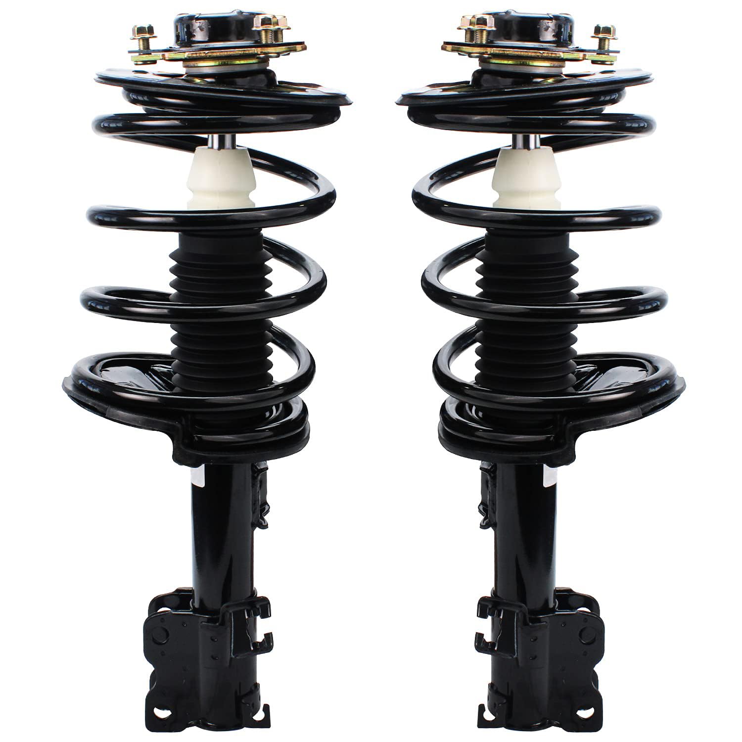 Detroit Axle - Struts Shocks for 2002-2006 Nissan Altima 2.5L Complete 2 Front Struts w/Coil Spring 2 Rear Shock Absorbers 2003 2004 2005 Replacement Ready Struts Assembly