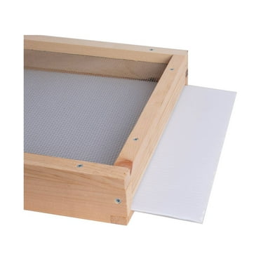 Stoney Acres Beekeeping Debris Board, Plastic Debris Board Only, for 8 Frame Beehive Screened Bottom Board, Amish Made