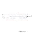 thumbnail image 2 of Cable Chicote Sobremarcha Compatible Con Buick Skylark 2.5L 1985 1986 1987 1988 1989 Thm200 CAHSA Cable Chicote Acelerador, 2 of 6