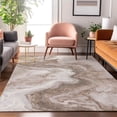 thumbnail image 7 of Addison Rugs Mayfield Premium Machine Washable Transitional Abstract Taupe Rectangle Rug, 10' x 14', 7 of 7