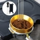 thumbnail image 3 of Nivelador de aguja para café expreso, distribuidor de polvo para evitar aglomeraciones. Negro, 3 of 9
