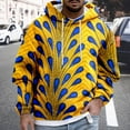 thumbnail image 1 of WILLBEST Sudaderas para Hombre, Estilo Africano, De Manga Larga, con Estampados, Cálidas, con Capucha, para El Sudor XXXGrande, 1 of 3
