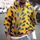 thumbnail image 1 of WILLBEST Sudaderas para Hombre, Estilo Africano, De Manga Larga, con Estampados, Cálidas, con Capucha, para El Sudor XGrande, 1 of 3